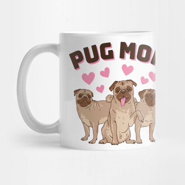 Pug Mom by Bruno Pires